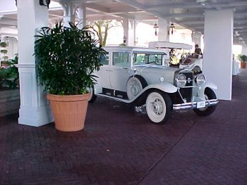 Fluted Vase Planters at Disney World